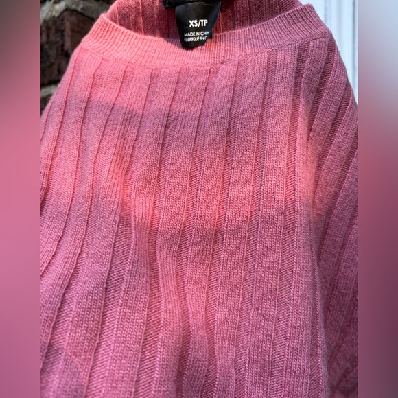 Club Monaco Dusty Rose Cropped Sweater Vest - Picture 7 of 8